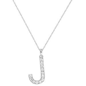 Tarsus Initial Cubic Zirconia Necklace 14K Jewelry Gifts for Girlfriend Chain